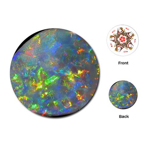Dark Jubilee Opal Playing Cards (Round) from UrbanLoad.com Front