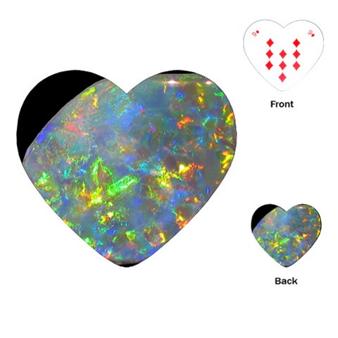 Dark Jubilee Opal Playing Cards (Heart) from UrbanLoad.com Front