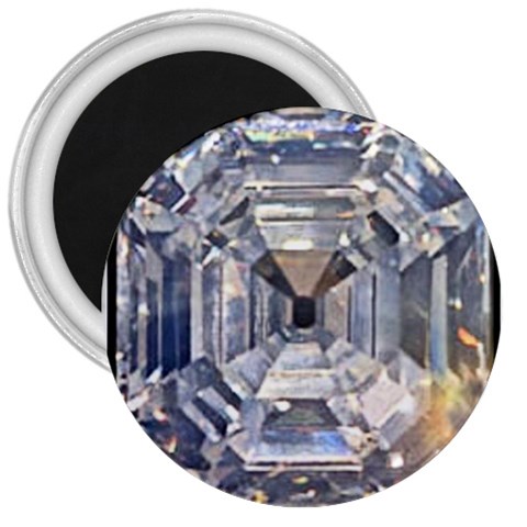 Portugese Diamond 3  Magnet from UrbanLoad.com Front