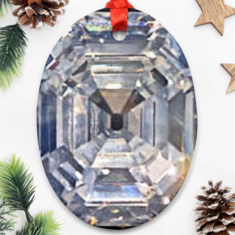 Portugese Diamond Ornament (Oval) from UrbanLoad.com Front
