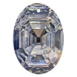 Portugese Diamond Ornament (Oval)
