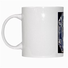 Portugese Diamond White Mug from UrbanLoad.com Left