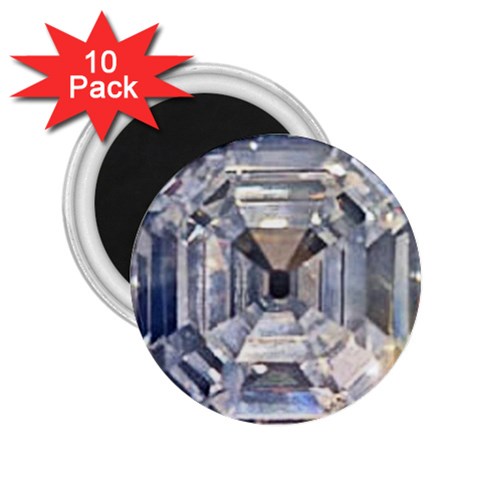 Portugese Diamond 2.25  Magnet (10 pack) from UrbanLoad.com Front
