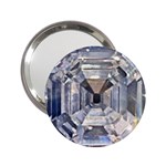 Portugese Diamond 2.25  Handbag Mirror