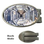 Portugese Diamond Money Clip (Oval)