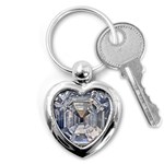 Portugese Diamond Key Chain (Heart)