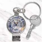 Portugese Diamond Nail Clippers Key Chain