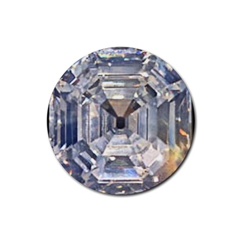 Portugese Diamond Rubber Coaster (Round) from UrbanLoad.com Front