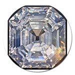 Portugese Diamond Magnet 5  (Round)