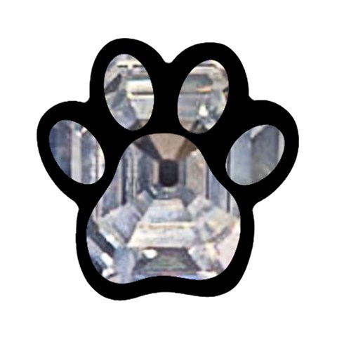 Portugese Diamond Magnet (Paw Print) from UrbanLoad.com Front