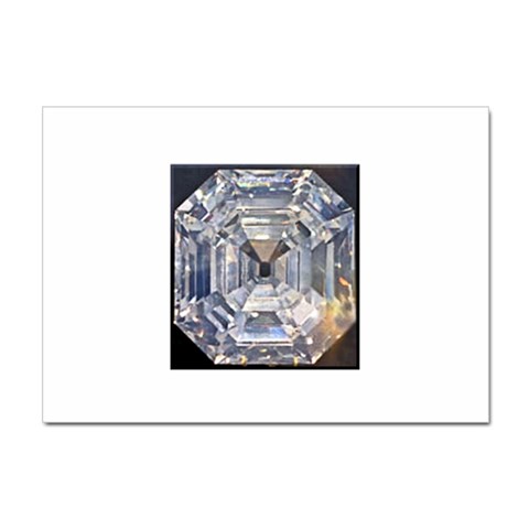Portugese Diamond Sticker A4 (100 pack) from UrbanLoad.com Front