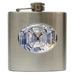 Portugese Diamond Hip Flask (6 oz)