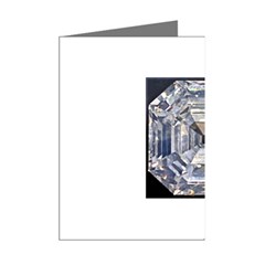 Portugese Diamond Mini Greeting Cards (Pkg of 8) from UrbanLoad.com Right