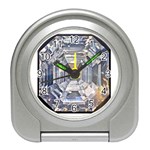 Portugese Diamond Travel Alarm Clock