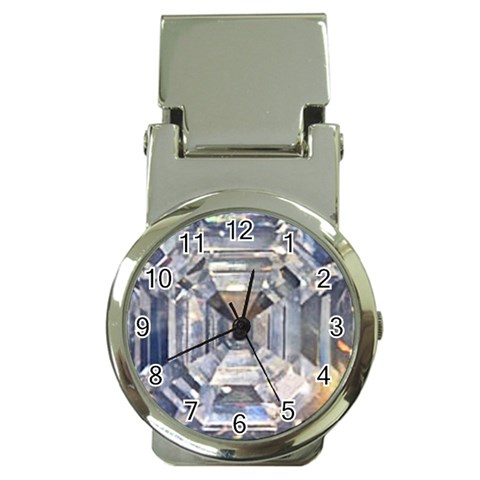 Portugese Diamond Money Clip Watch from UrbanLoad.com Front
