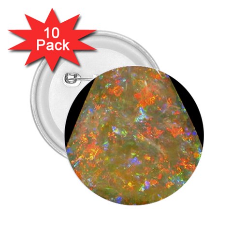 Arrow Opal 2.25  Button (10 pack) from UrbanLoad.com Front
