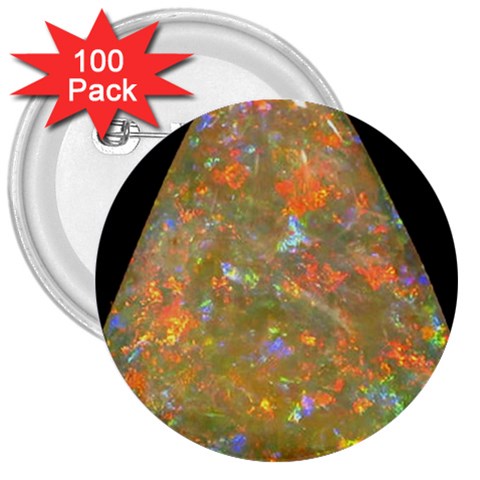 Arrow Opal 3  Button (100 pack) from UrbanLoad.com Front