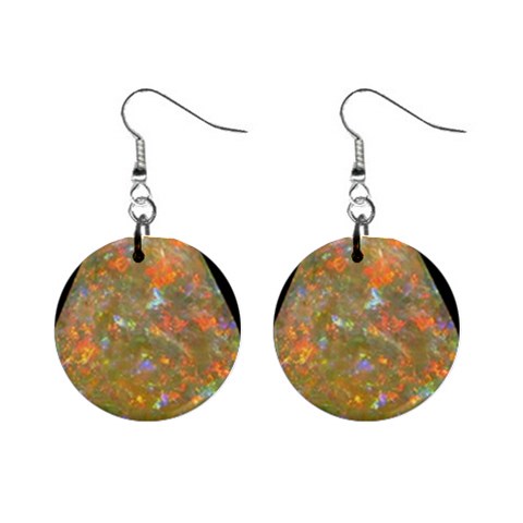 Arrow Opal 1  Button Earrings from UrbanLoad.com Front