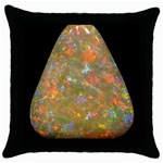 Arrow Opal Throw Pillow Case (Black)