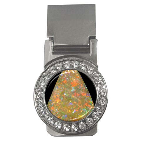 Arrow Opal Money Clip (CZ) from UrbanLoad.com Front