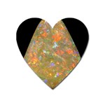 Arrow Opal Magnet (Heart)