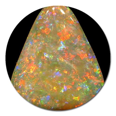 Arrow Opal Magnet 5  (Round) from UrbanLoad.com Front