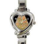 Arrow Opal Heart Italian Charm Watch