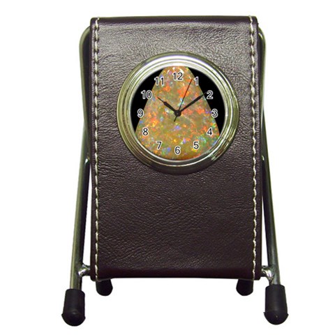 Arrow Opal Pen Holder Desk Clock from UrbanLoad.com Front