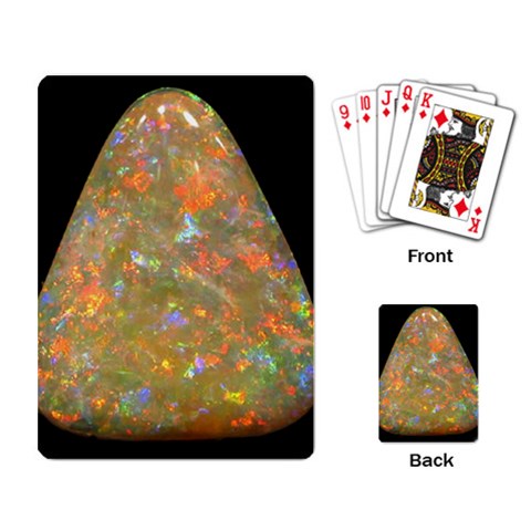 Arrow Opal Playing Cards Single Design from UrbanLoad.com Back