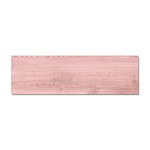 Pink Wood Sticker Bumper (100 pack)