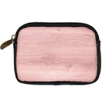Pink Wood Digital Camera Leather Case