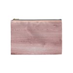 Pink Wood Cosmetic Bag (Medium)