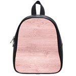 Pink Wood School Bag (Small)