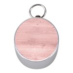 Pink Wood Silver Compass (Mini)