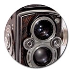 Rolleiflex camera Round Mousepad