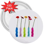 Flower Series 3  Button (100 pack)