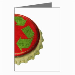 Green Crown Greeting Card from UrbanLoad.com Left