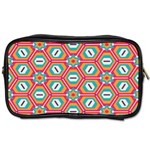 Hexagons and stars pattern                                                                Toiletries Bag (One Side)