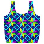 Colorful stars pattern                                                                Full Print Recycle Bag (XXL)