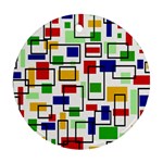 Colorful rectangles                                                                      Ornament (Round)