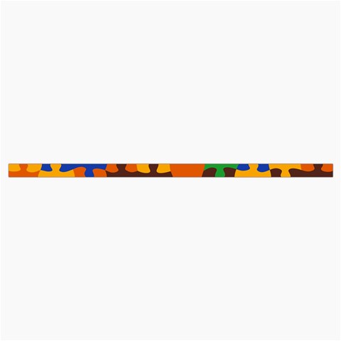 Retro colors puzzle pieces                                                                     Roll Up Canvas Pencil Holder (M) from UrbanLoad.com Strap