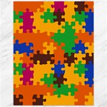 Retro colors puzzle pieces                                                                        Canvas 12  x 16 