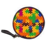 Retro colors puzzle pieces                                                                        Classic 20-CD Wallet