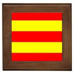 Aust Agder Flag Framed Tile