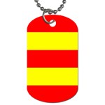 Aust Agder Flag Dog Tag (One Side)