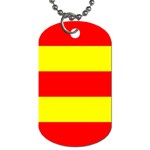 Aust Agder Flag Dog Tag (One Side)