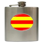 Aust Agder Flag Hip Flask (6 oz)