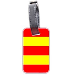 Aust Agder Flag Luggage Tag (two sides) from UrbanLoad.com Front