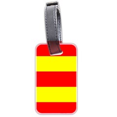 Aust Agder Flag Luggage Tag (two sides) from UrbanLoad.com Back
