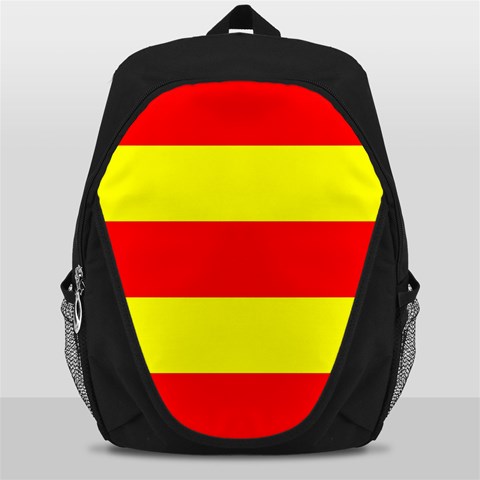 Aust Agder Flag Backpack Bag from UrbanLoad.com Front